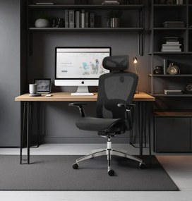 Kancelárska stolička Expert 5.3 Black Mesh