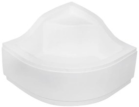 Sprchová vanička polkruhová Olivier II 80/80/21/28 + nohy