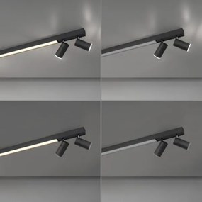 Paul Neuhaus 6121-13 - LED Stmievateľné bodové svietidlo 4xLED/4W/230V + LED/9W+DO