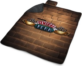 Sablio Plážová deka Seriál Priatelia CENTRAL PERK Tehly: 200x140 cm