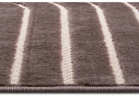 Hnedý koberec 57x90 cm Iconic Wave – Hanse Home