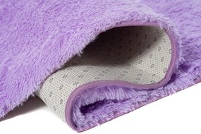 Plyšový koberec TOP - FIALOVÝ