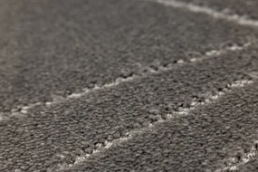 Kúpeľňový koberček Shell sivý