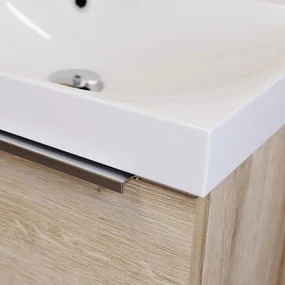 Mereo, Mereo Mailo, kúpeľňová skrinka 101 cm, chróm madlo, Multidecor, Dub Sand Barbera, MER-CN592SDSB1