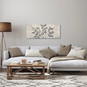 Obraz - Texturované listy (120x50 cm)