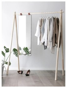 Vešiak z borovicového dreva Karup Design Hongi Natural