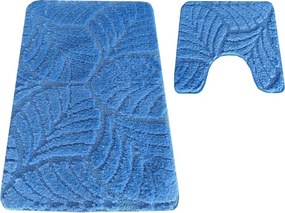 Sada kúpeľňových koberčekov Montana CLT-022 modrá