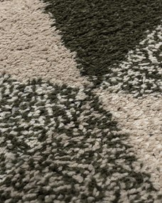 Koberec Royal beige/jungle green 120x170cm