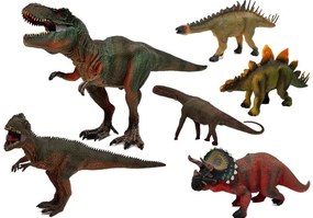 LEAN TOYS Veľká sada dinosaurov 6ks Tyrannosaurus a ďalší