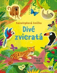 Samolepková knižka: Divé zvieratá