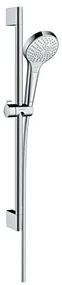 Hansgrohe Croma Select S, sprchová sada Multi so sprchovou tyčou 65 cm, biela/chrómová, HAN-26560400