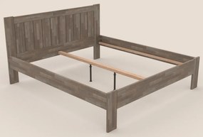 Posteľ Berta 180x200 cm, šedý buk