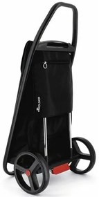 Rolser Nákupná taška na kolieskach Com MF 8 Black Tube, čierna