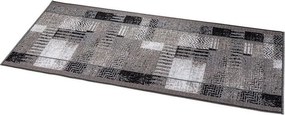 Kusový behúň Patchwork šedá 67 x 350 cm