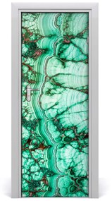 Samolepiace fototapety na dvere malachitová textúry 95x205 cm