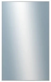DANTIK - Zrkadlo v rámu, rozmer s rámom 60x100 cm z lišty Hliník strieborná (7001004)