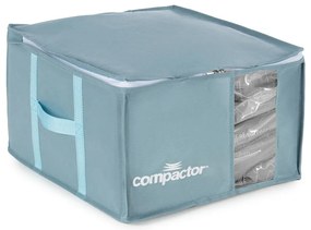 Vákuový plastový úložný box na oblečenie 42x40x25 cm Blue Edition – Compactor