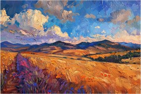 Obraz - Olejomaľba krajiny (90x60 cm)