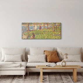Obraz - Georges Seurat, Study for "La Grande Jatte", reprodukcia (120x50 cm)