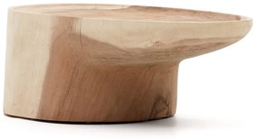 Konferenčný stolík z masívu munggur v prírodnej farbe 50x90 cm Mosi – Kave Home