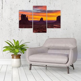 Obraz - Monument Valley v Arizone (90x60 cm)