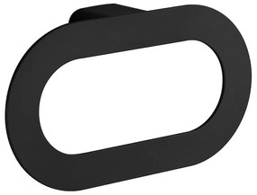 Mexen Adox, prsteňový držiak na uteráky, čierna matná, 7018232-70