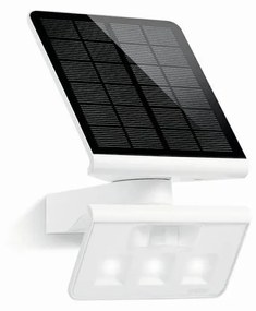 STEINEL 671006 - Solárny senzorový LED-reflektor XSolar L-S 0,5W/LED biela IP44