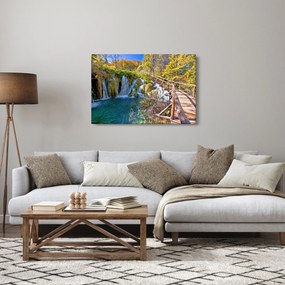 Obraz - Vstup na vodopády (90x60 cm)