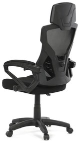 Autronic BONTEC Kancelárska stolička, výškovo nastaviteľná, čierna látka, KA-R223 BK Farba: Čierna