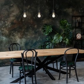 Rabalux 72242 - Luster na lanku FRAN 3xE27/40W/230V