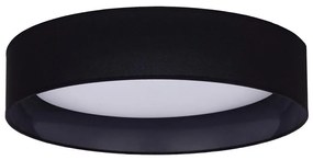 Duolla - LED Stropné svietidlo ROLLER LED/24W/230V pr. 45 cm čierna DU600897