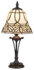 Lampa tiffany stolová ANTIK Ø18*38