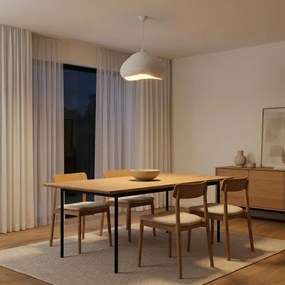 Brilagi - Závesné svietidlo na lanku WABI SABI 1xE27/40W/230V priemer 50 cm biela