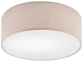 Stropné svietidlo SIRJA DOUBLE 2xE27/15W/230V pr. 35 cm béžová