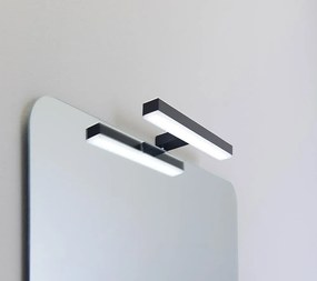 Sapho, VERONICA 2 LED svietidlo, 8W, 300x25x83mm, čierna, E27423CI