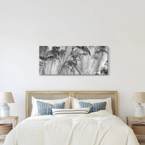 Obraz - Lipnica, čiernobiela (120x50 cm)