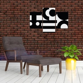 Obraz - Geometrická abstrakcia N⁰3 (90x60 cm)