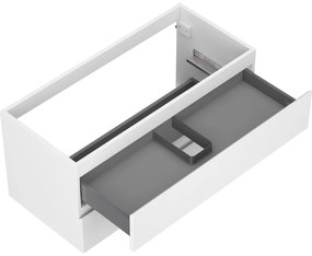 Mexen Orio, kúpeľňová skrinka 100 cm, 2 zásuvky, biela matná, 91A10-10047-2-BFF01