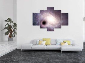 Obraz - Špirálna galaxia (150x105 cm)