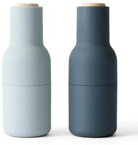 Audo Copenhagen Mlynček na soľ a korenie Bottle Blues Beech - set 2 ks