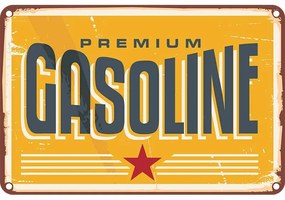 Ceduľa Premium Gasoline