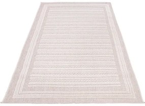 Koberec LENA E571A svetlohnedý / béžový