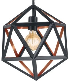 Eglo 43348 - Luster na lanku EMBLETON 1 1xE27/60W/230V