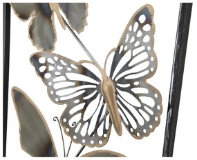 Kovová nástenná dekorácia Mauro Ferretti Butterflies