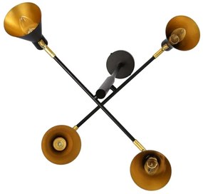 Luster na tyči LESS 4xE14/40W/230V