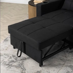 Kreslo JEREMY čierne