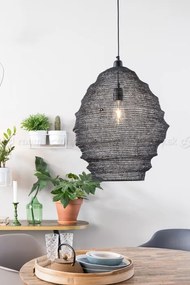 WL-Living Lena závesné svietidlo - Čierna, Veľkosť L