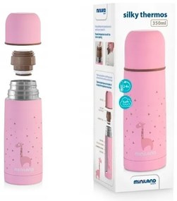 Detská termoska Miniland 500 ml Farba: ružová