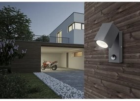 Azzardo AZ4695-Vonkajšie nástenné svietidlo so senzorom GORAN 1xGU10/35W/230V IP44