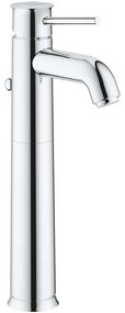 GROHE BauClassic páková batéria pre umývadlové misy, s odtokovou súpravou s tiahlom, výška výtoku 234 mm, chróm, 32868000